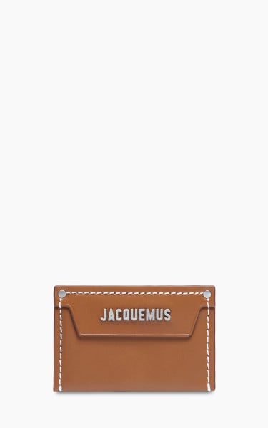 Jacquemus Le Porte Carte Meunier Rectangle Card Holder Light Brown