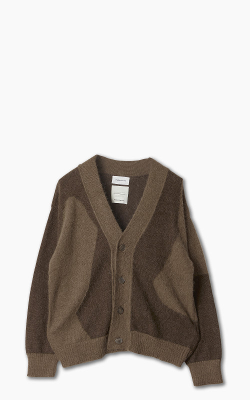 Markaware Alpaca Cardigan Natural Brown