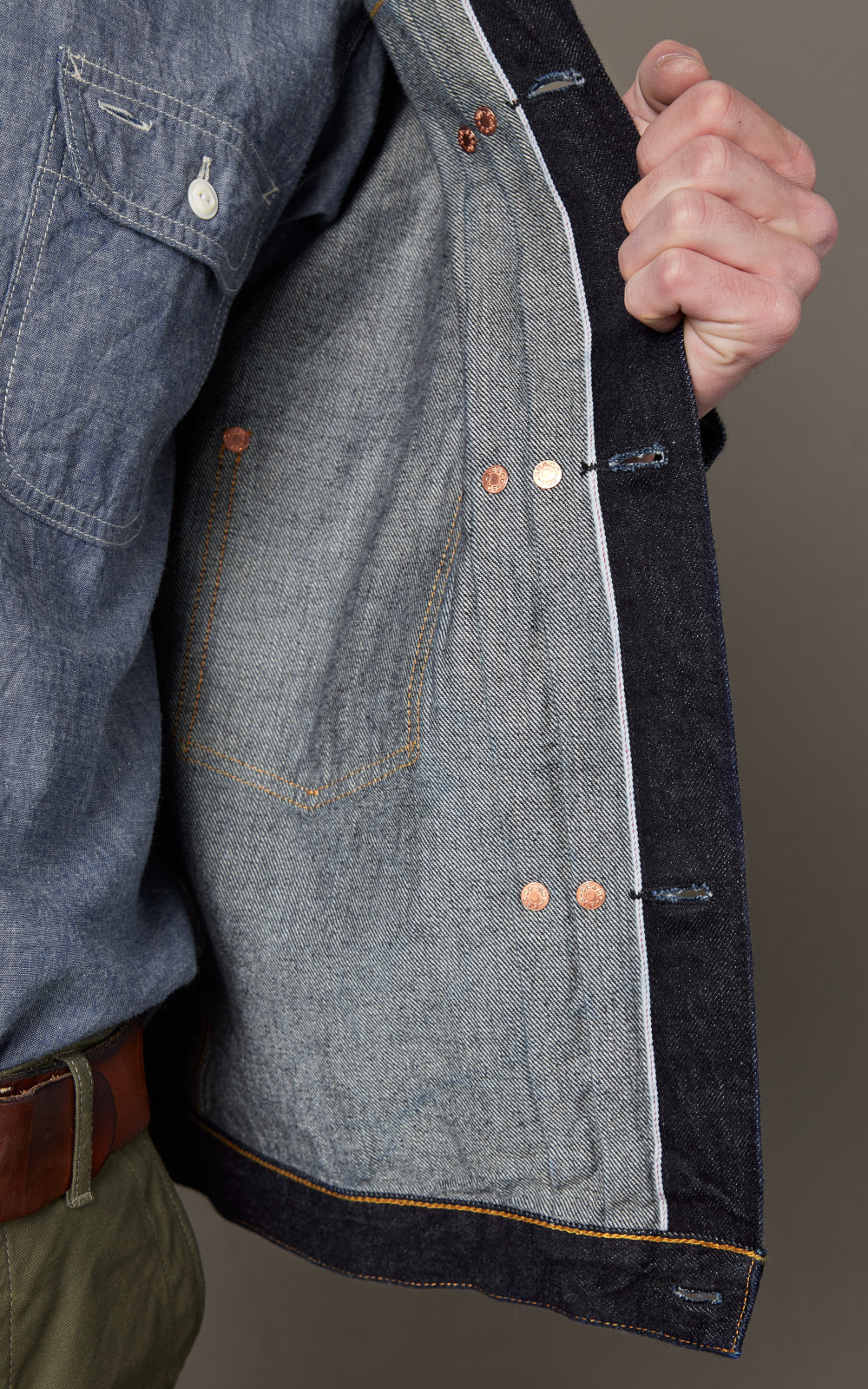 Garage jean jacket sales