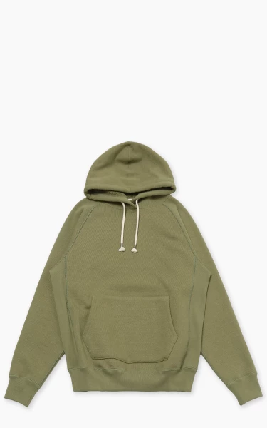 Wonder Looper Pullover Hoodie Double Heavyweight French Terry Sage