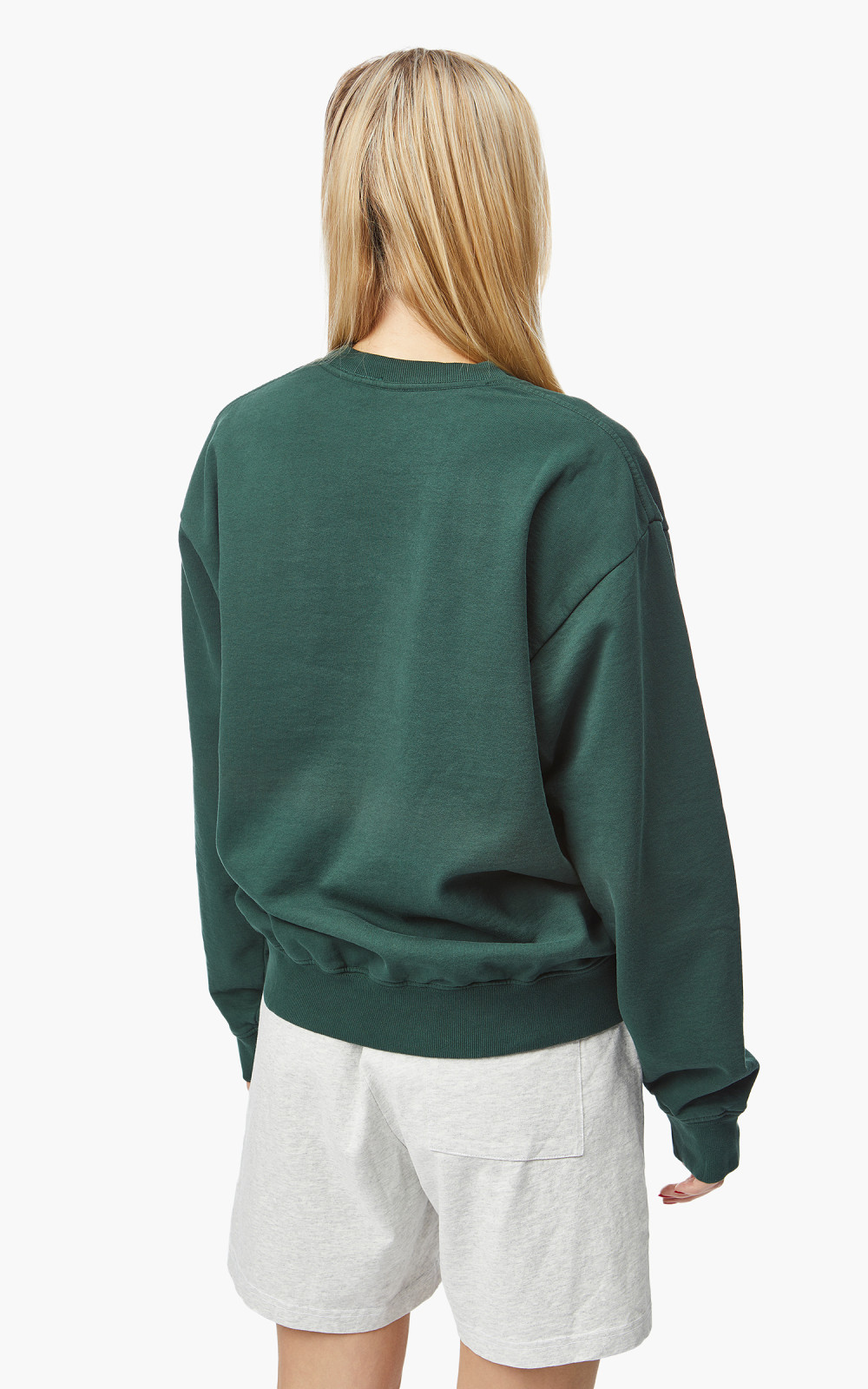 Sporty & Rich Monaco Crewneck Forest Green | Cultizm