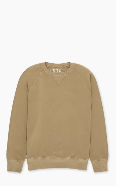 Fortela Harvard Crewneck Sweatshirt Tobacco