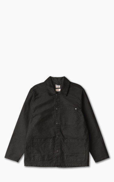 Benzak BWJ-01 Worker Jacket Moleskin Black 12oz