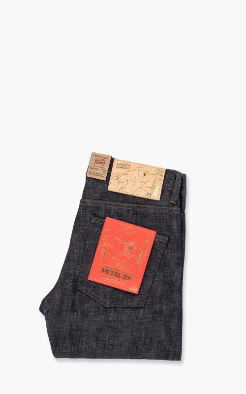 Naked & Famous Denim Super Guy Chinese New Year Gold Ox 12.5oz