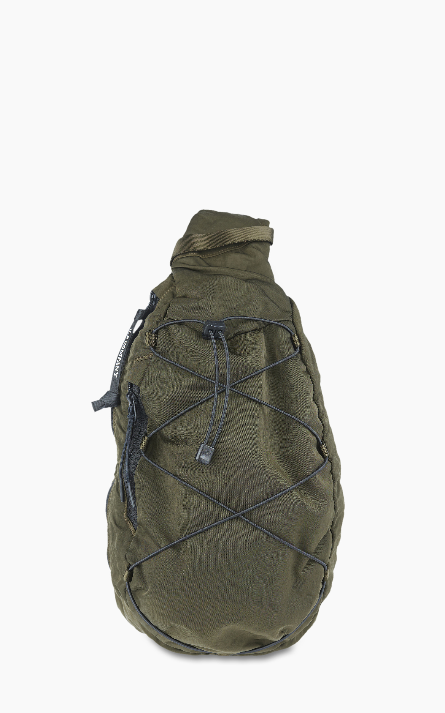 C.P. Company Nylon B Crossbody Backpack Ivy Green | Cultizm C.P. Company Nylon B Crossbody Backpack Ivy Green | Cultizm