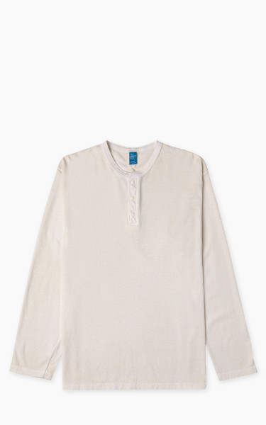 Good On L/S Henley T-Shirt P-Natural