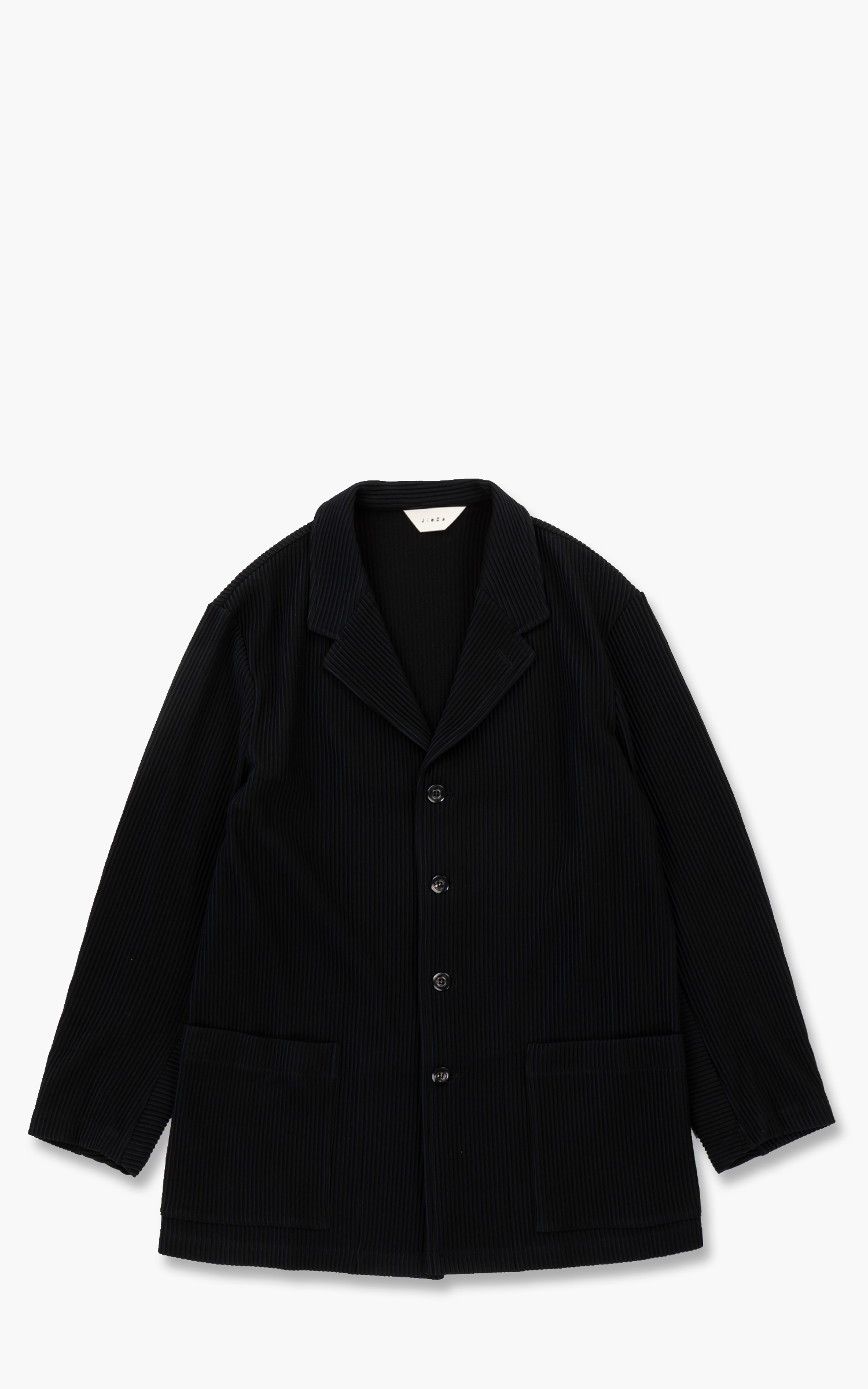 Jieda Ripple Tailored Jacket Black