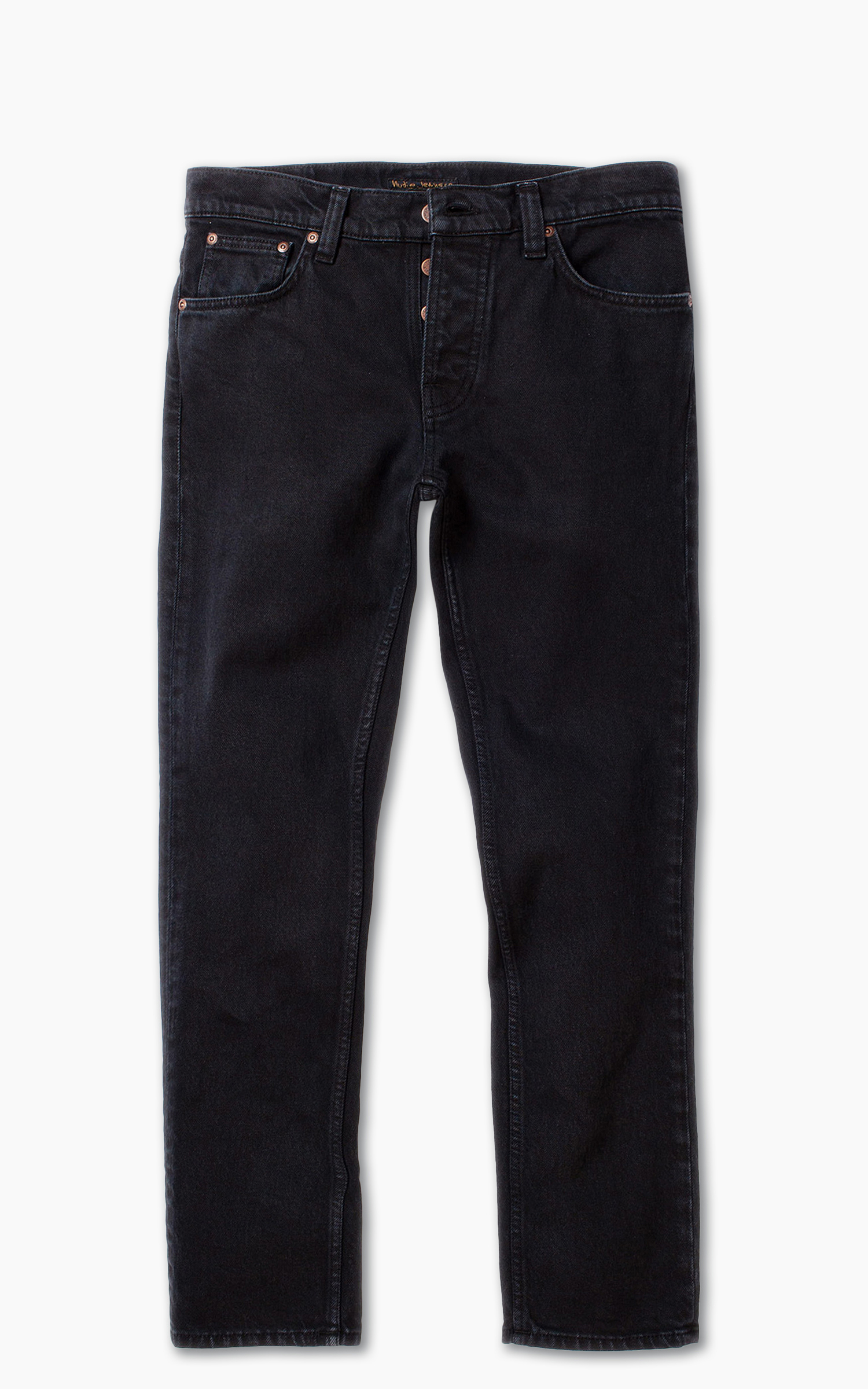 Nudie Jeans Grim Tim Matte Black OD | Cultizm