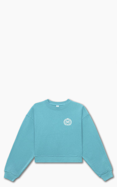 Sporty &amp; Rich NY Country Club Cropped Crewneck Teal