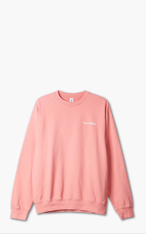 Sporty & Rich New Health Crewneck Flamingo