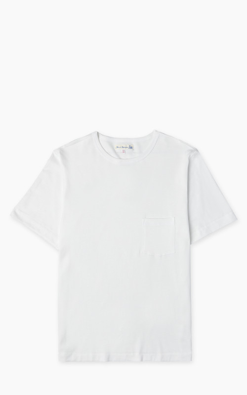Merz b. Schwanen 2M15P Sturdy Jersey Pocket T-Shirt White