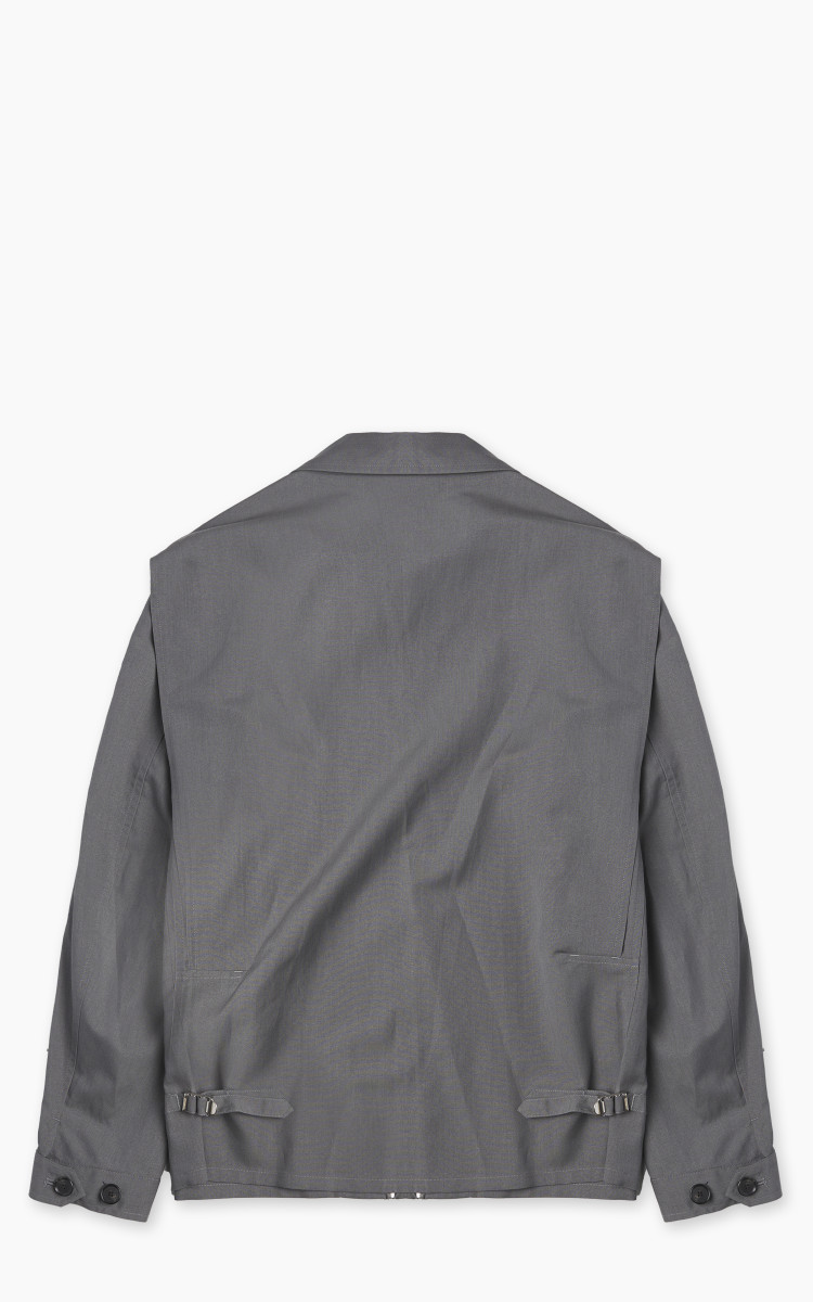 Kaptain Sunshine Fly Blouson Top Grey | Cultizm