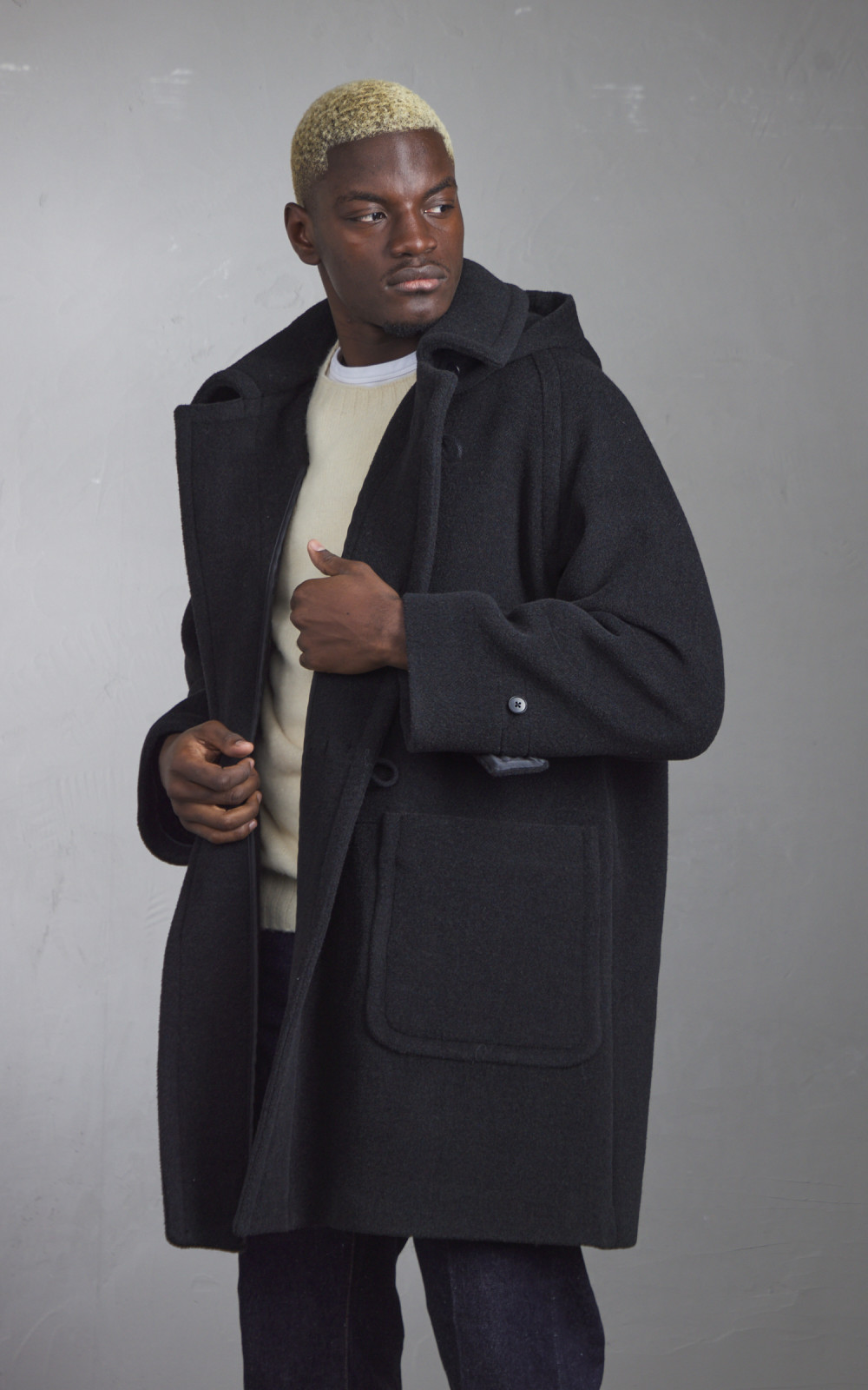 入園入学祝い Top Coat Duffle Sunshine Kaptain Mix Cultizm | Black ジャケット・アウター
