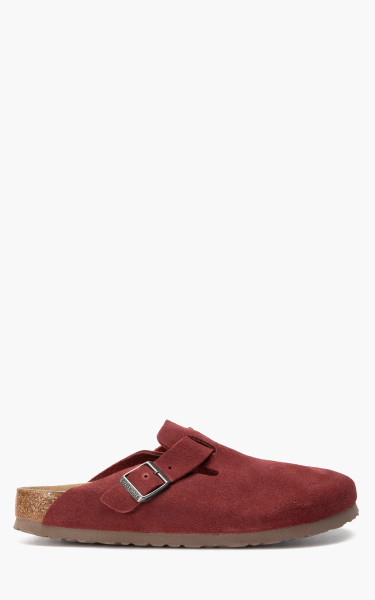 Birkenstock Boston Soft Footbed Suede Leather Vermouth