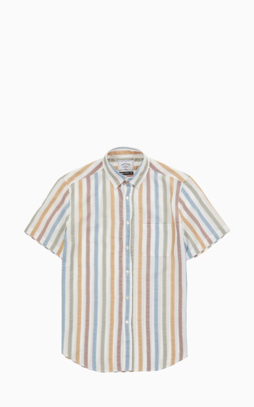Portuguese Flannel Water Color Shirt Striped