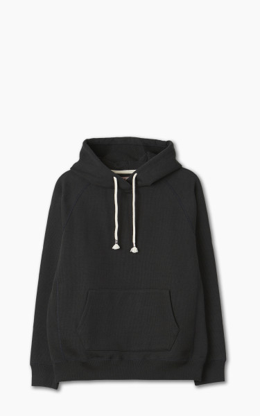 Wonder Looper Pullover Hoodie 701gsm Double Heavyweight French Terry Sumi Black
