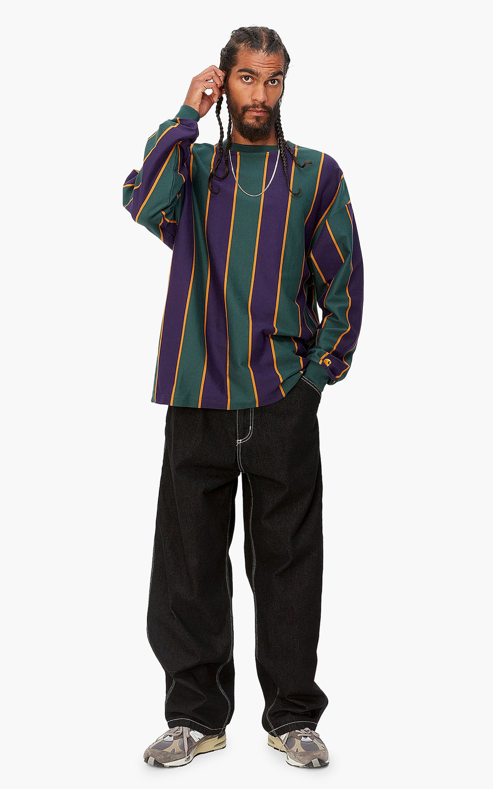 Carhartt WIP OG Single Knee Pant Norco Denim One Wash Black Carhartt WIP OG Single Knee Pant Norco Denim One Wash Black