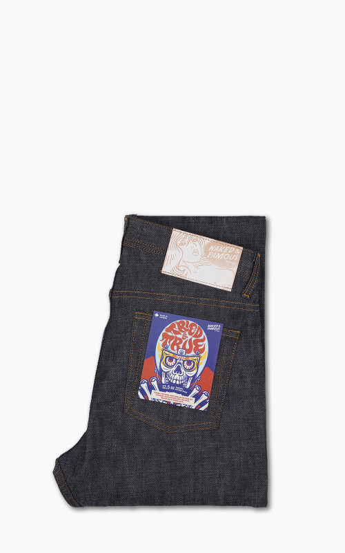 Naked & Famous Denim Weird Guy Tried & True Selvedge Indigo