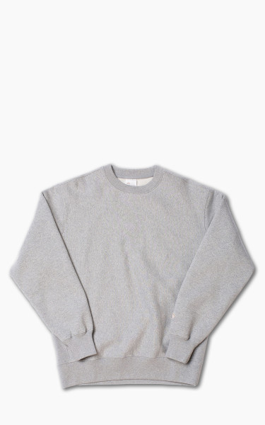 Nudie Jeans Hasse Crew Neck Greymelange