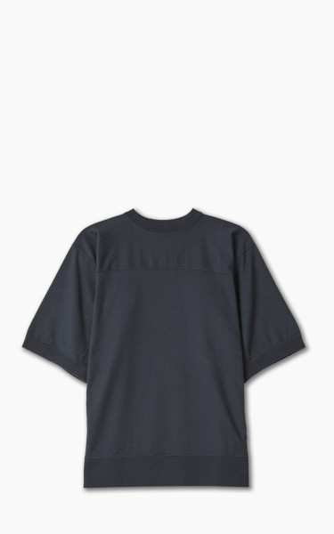 Fullcount 5222FB Heavyweight Football T-Shirt Ink Black