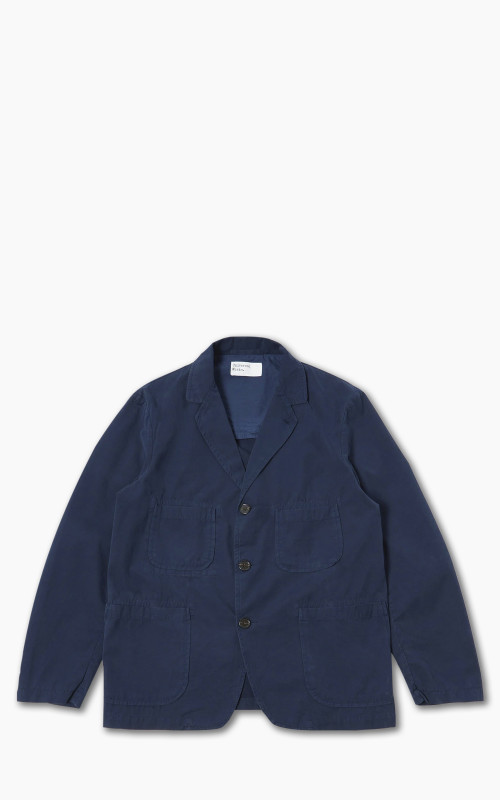 Universal Works Five Pocket Jacket Summer Canvas Navy