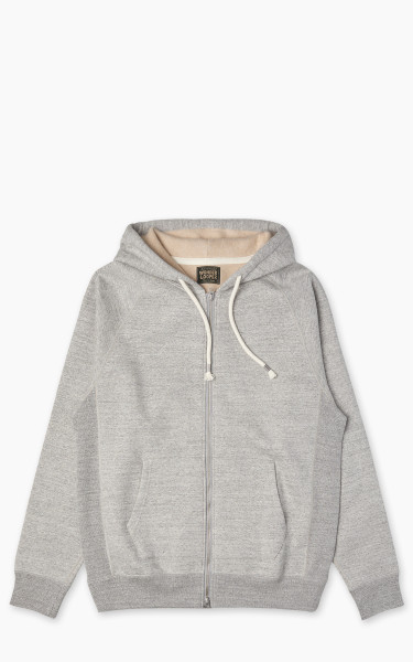 Wonder Looper Zip Hoodie Fleeced Foxfibre® Heather Grey
