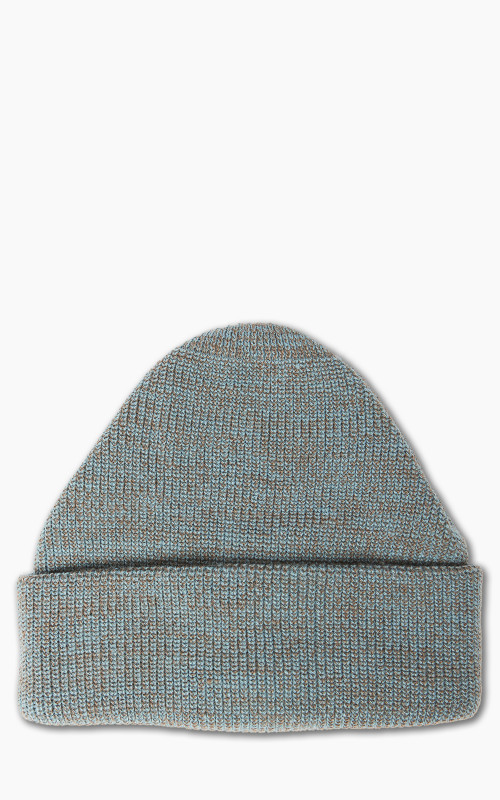 RoToTo R5016 Bulky Watch Cap Light Blue/Mocha