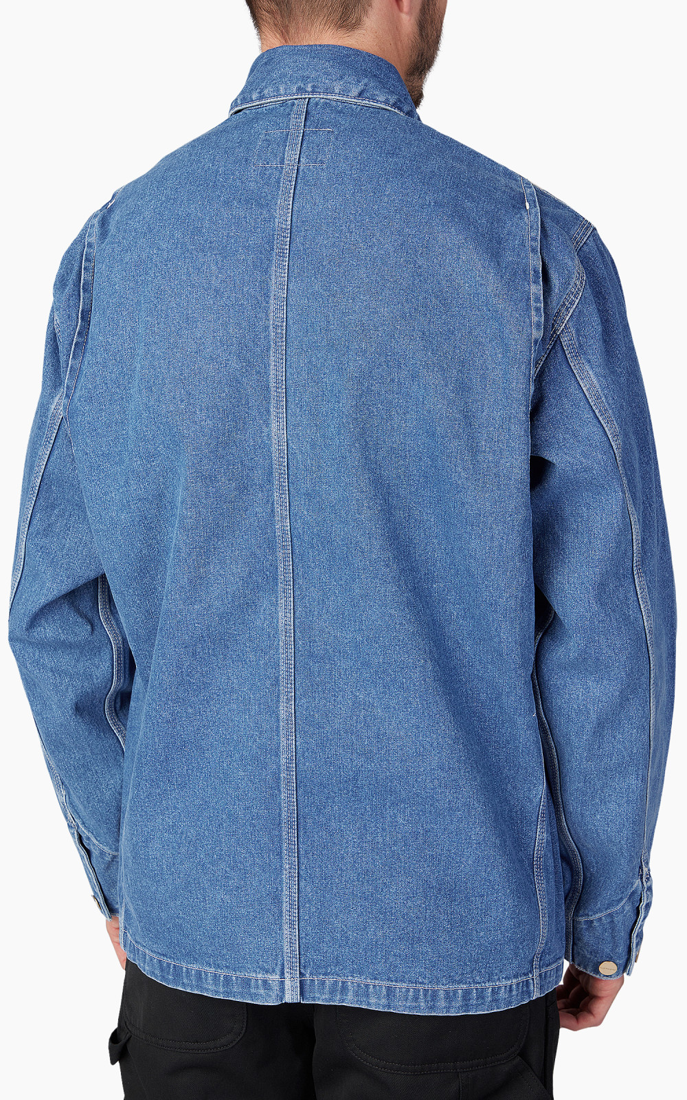 Carhartt WIP OG Chore Coat Norco Denim Blue Stone Washed