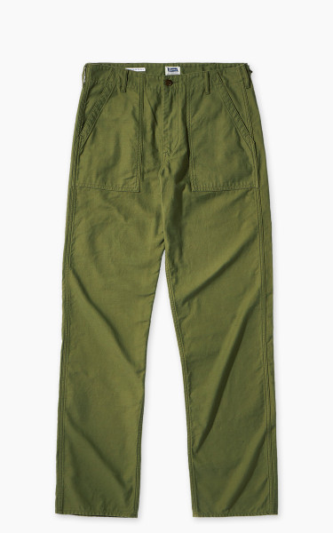 Pherrow’s PUP1 Baker Pants Back Satin Olive