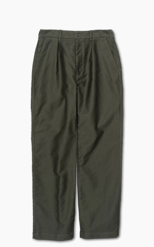 Nanamica Moleskin Dock Pants Olive