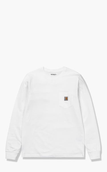Carhartt WIP L/S Pocket T-Shirt White I022094.02.00