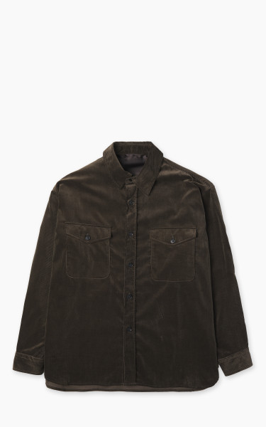 Kaptain Sunshine Corduroy C.P.O Shirt Jacket Brown