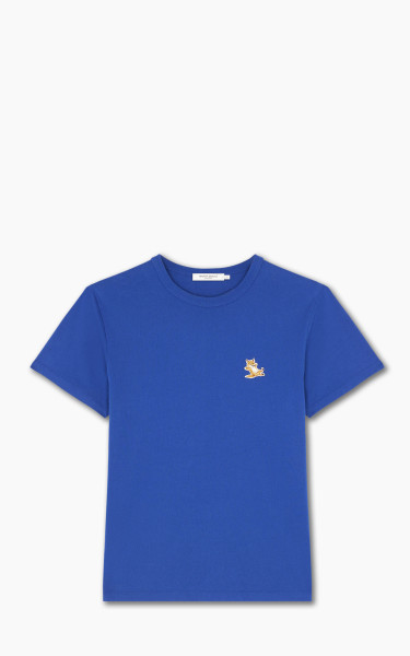 Maison Kitsuné Chillax Fox Patch Classic T-Shirt Deep Blue