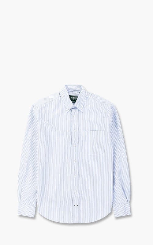 Gitman Vintage Oxford Shirt Blue/White Striped
