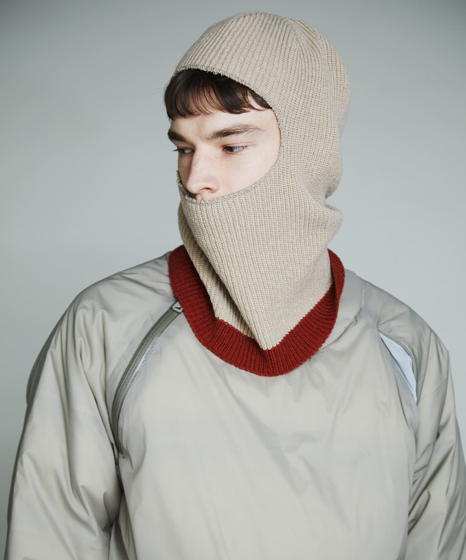 F/CE. Knit Balaclava Beige | Cultizm