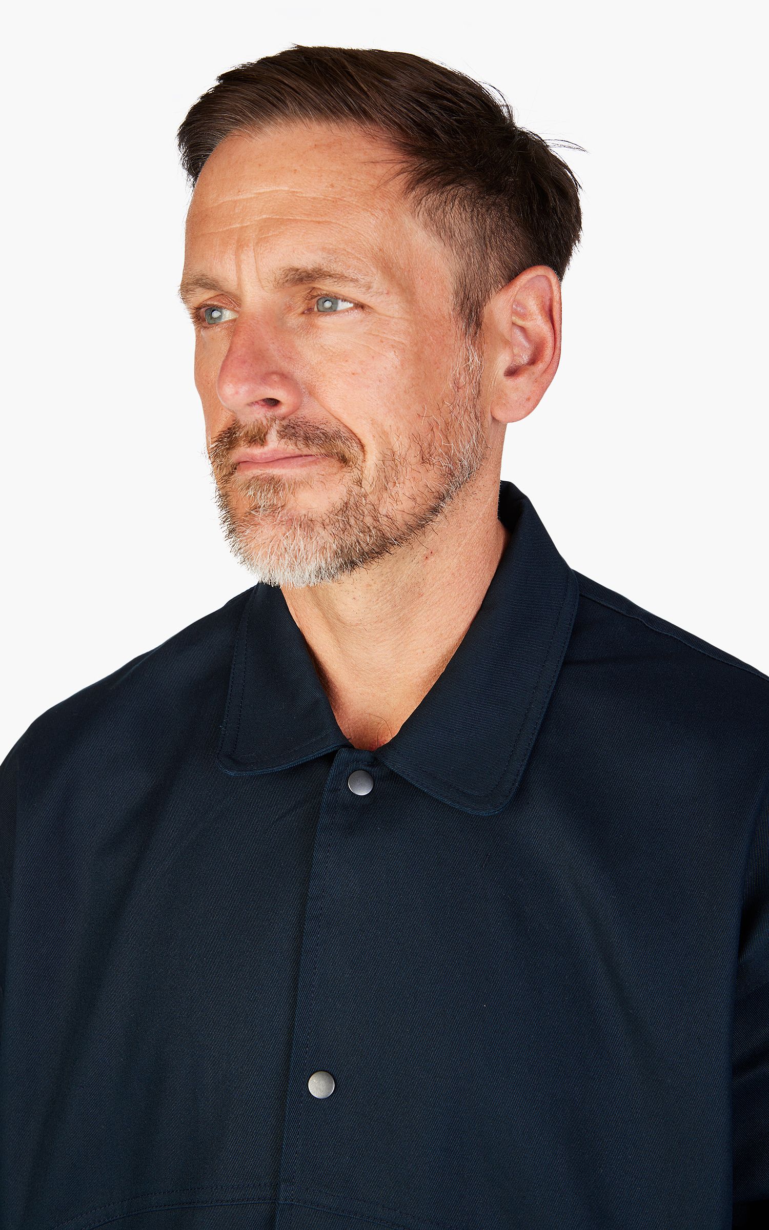 FrizmWORKS Twill Cotton Coach Jacket Navy | Cultizm