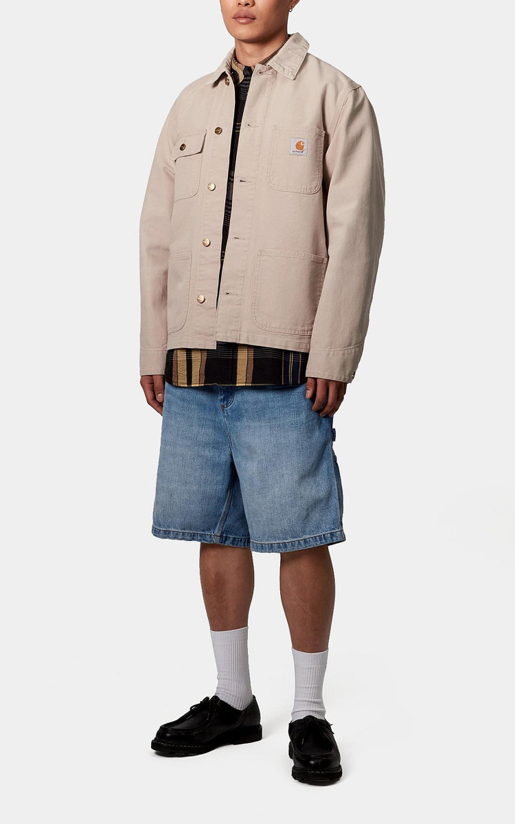 Carhartt WIP OG Single Knee Short Camano Denim Burst Washed