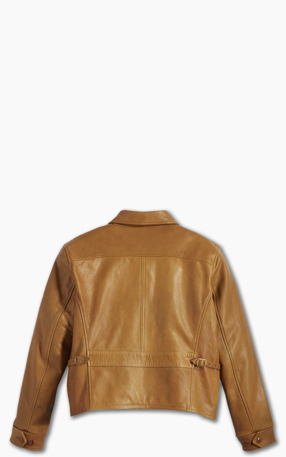 英国製 40'S LVC LEATHER SPORTS JACKET LEVIS VINTAGE CLOTHING LVC 1940'S LEATHER COAT CARAMEL BROWN
