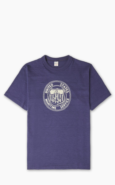 Warehouse &amp; Co. Lot 4601 U.S. Maritime Service T-Shirt Navy