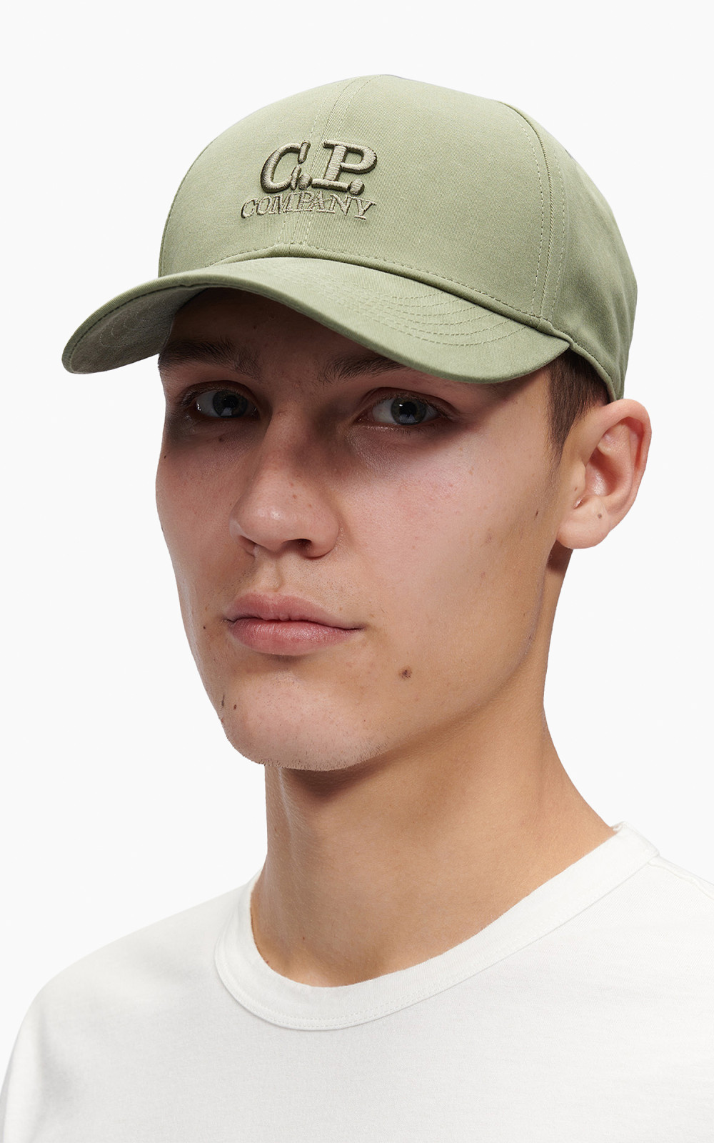 C.P. Company Gabardine Logo Cap | REVERSIBLE
