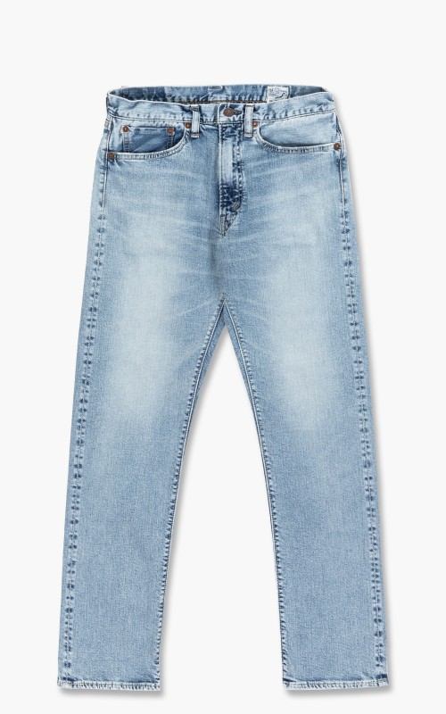 OrSlow Ivy Fit Jeans 107 Stretch Denim Sky Blue