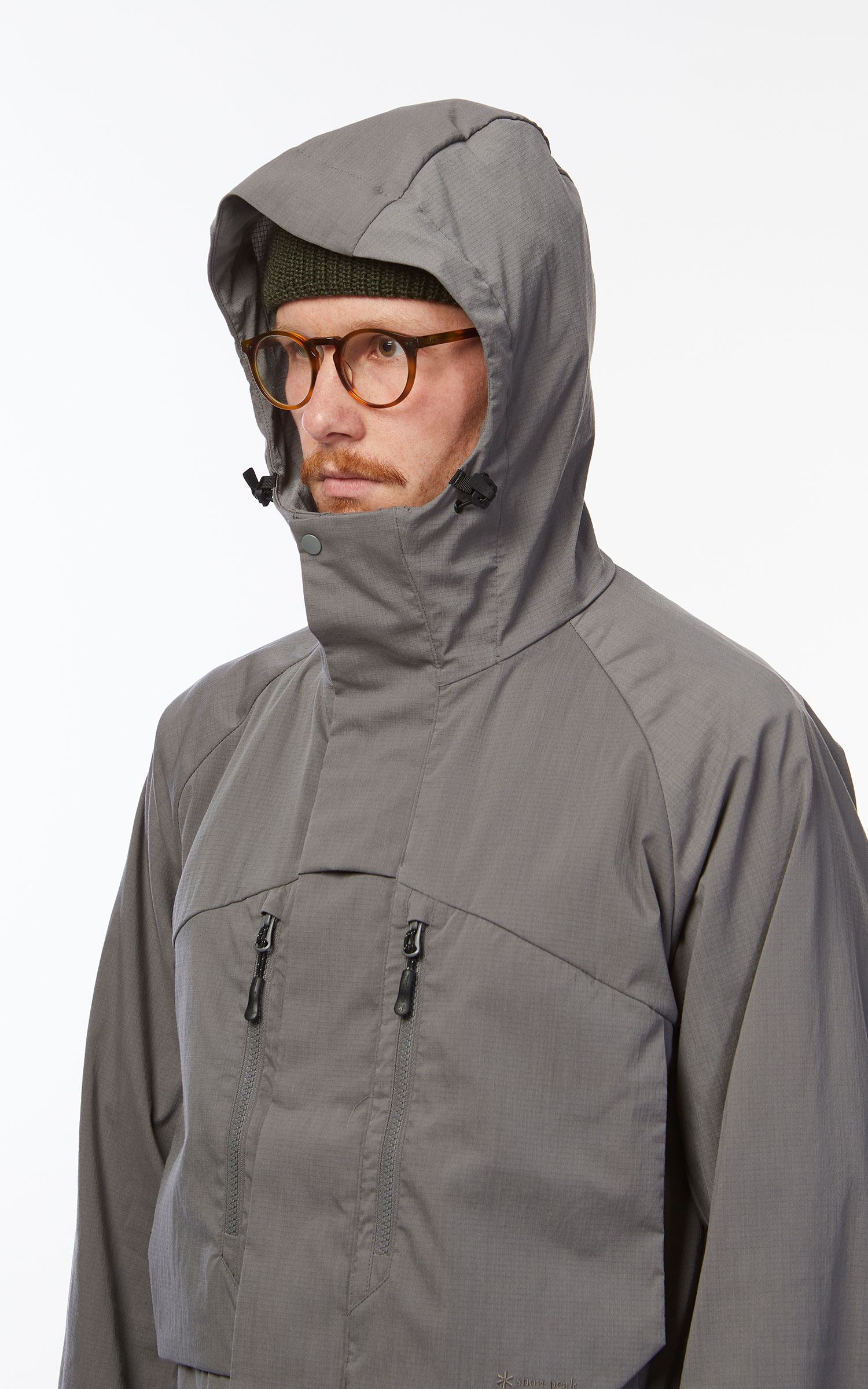 Snow Peak Stretch FR Parka Grey | Cultizm