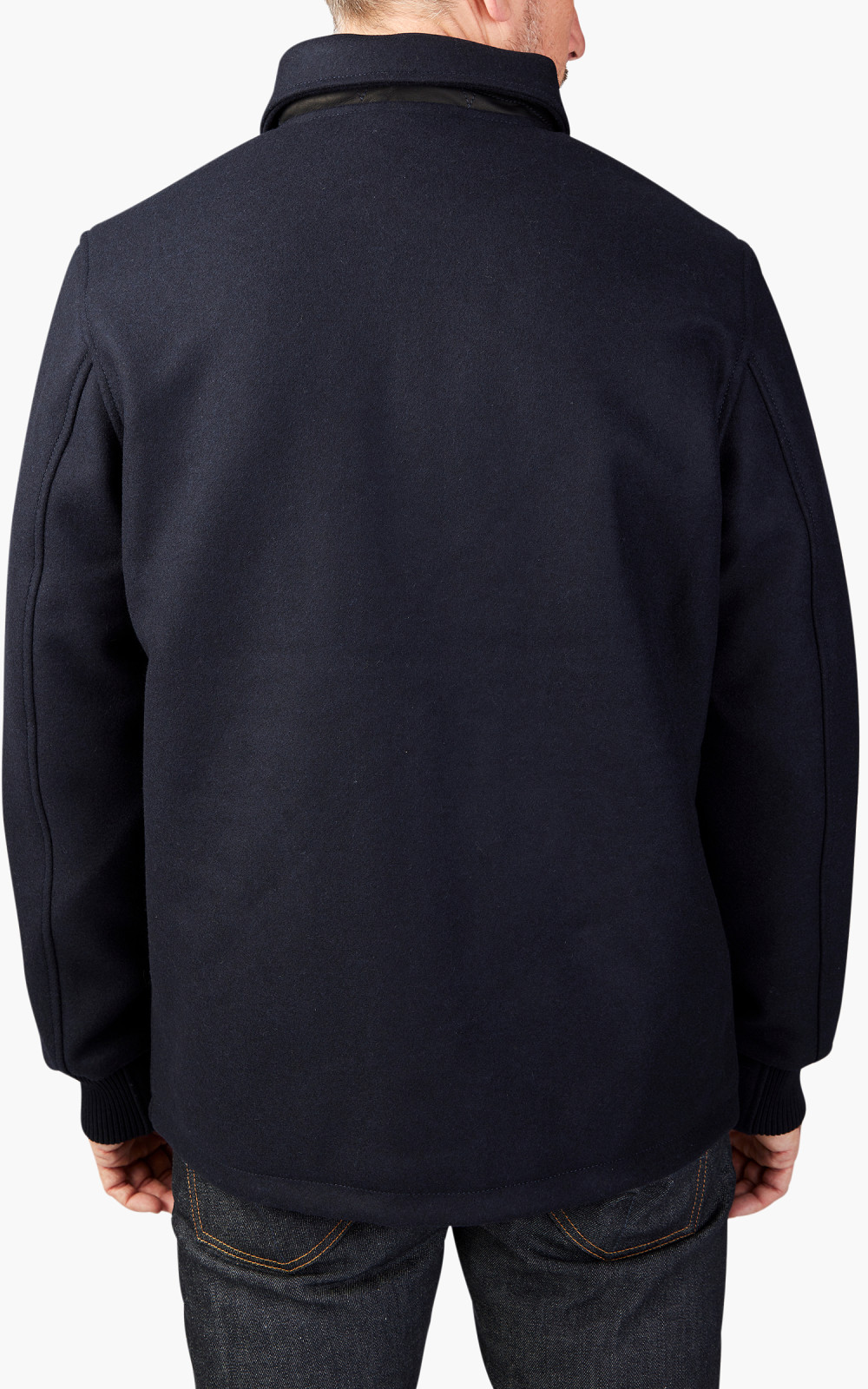 SETTLEMIER´S COACH JACKET BLACK 40 WOOL - ジャケット・アウター