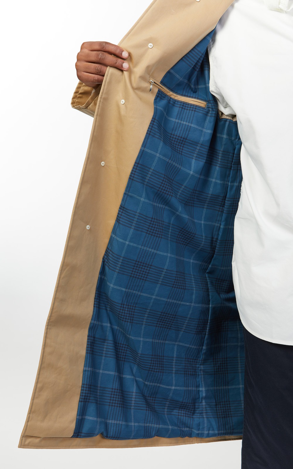 nanamica GORE-TEX Balmacaan Coat ベージュ　XL 2L Cotton GORE-TEX Balmacaan Coat – nanamica NEW YORK