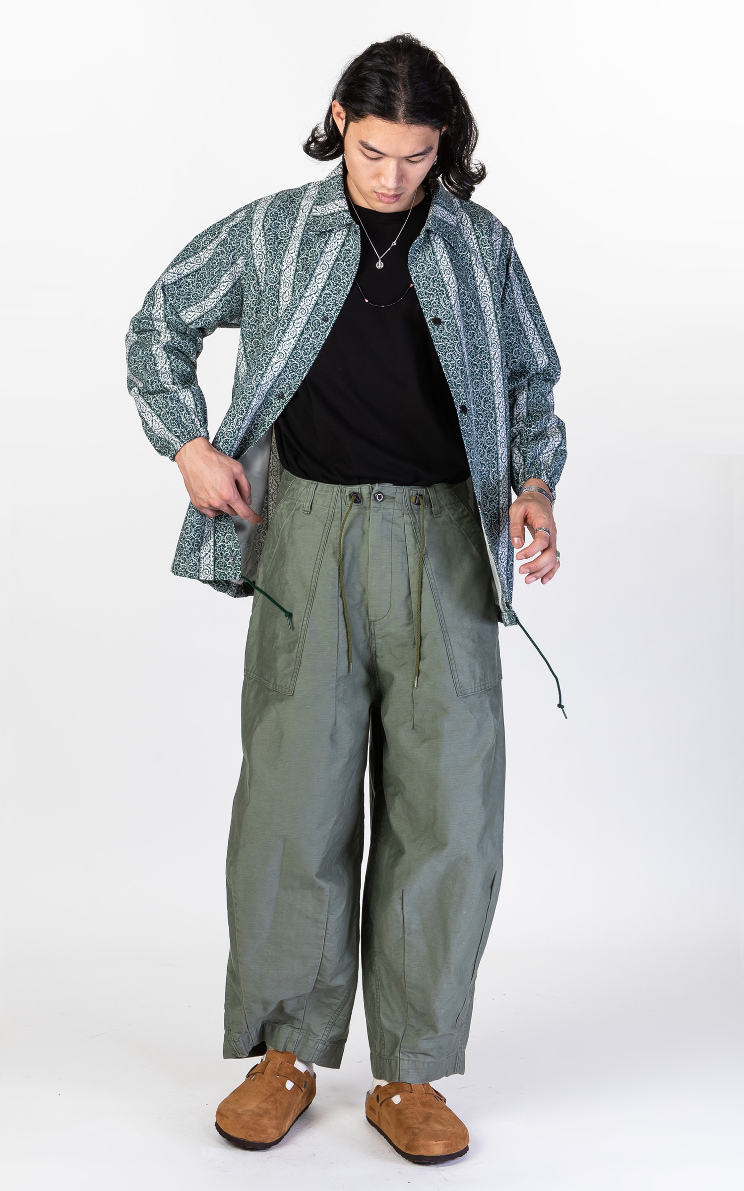 Needles H.D. Pant Fatigue Olive Cultizm