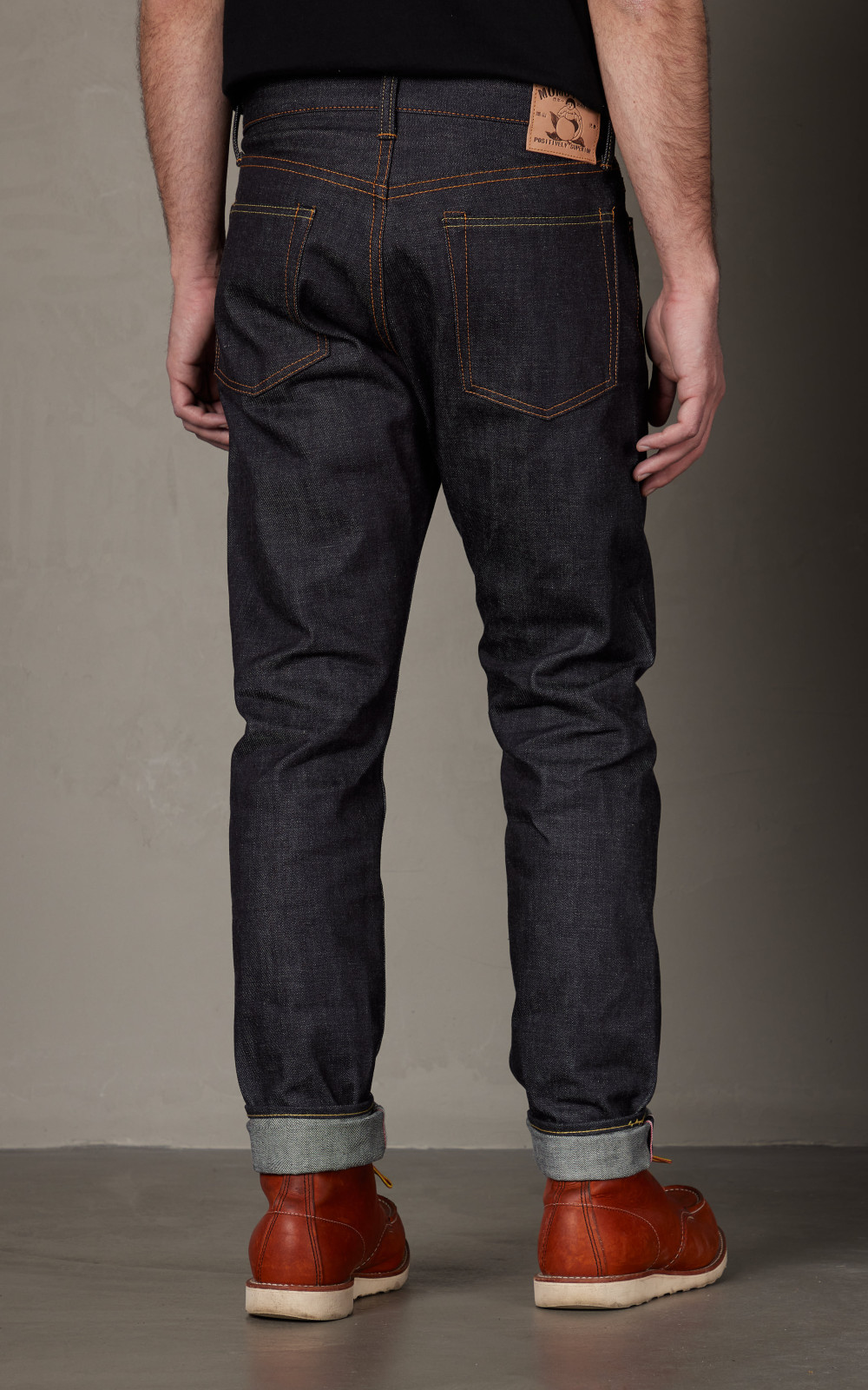 麿 Momotaro Jeans 0405-V Selvedge Denim High Tapered Indigo