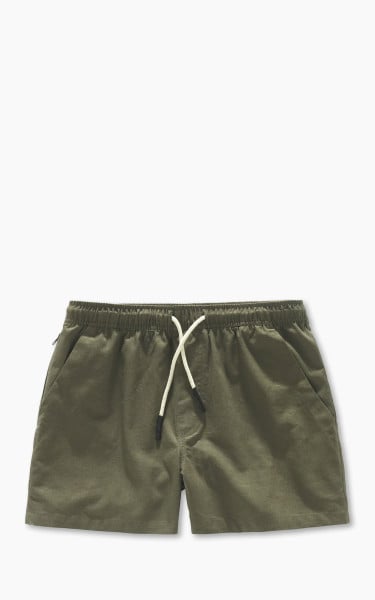 OAS Linen Shorts Army