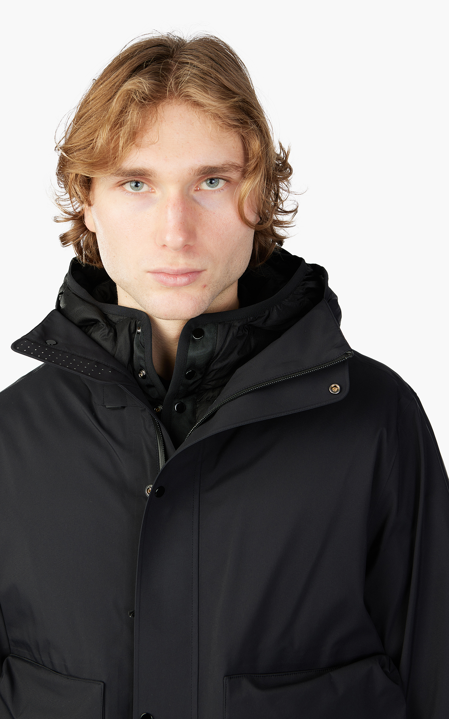 C.P. Company Metropolis Series Gore-Tex 3L Infinium Hooded Parka Black ...