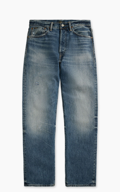 Polo Ralph Lauren Heritage Straight Distressed Jeans Kensington Wash