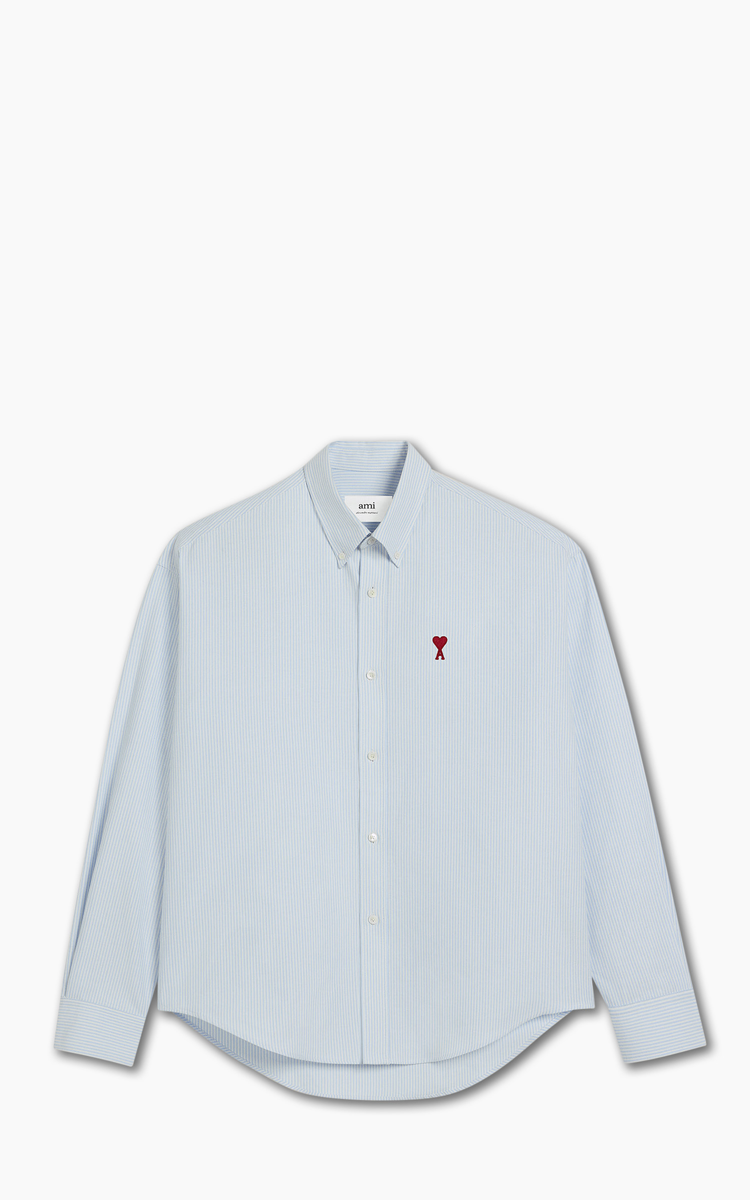 Striped Cotton Boxy Fit Shirt